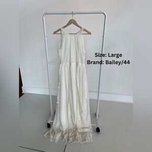 Women’s white dress